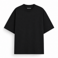 220 GSM Black OverSize t-shirt, Cotton + Lycra